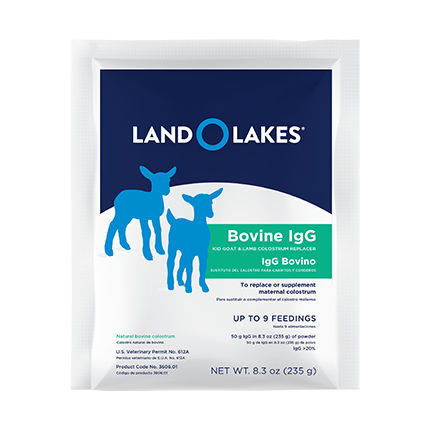 Kolostrumpulver für Ziegen - Land O'Lakes Animal Milk Products Co. - für Schafe / Pulver