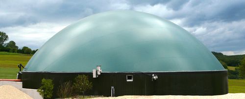 Silo-Schutzhülle - Genap - PVC / Biogas / Doppelmembran