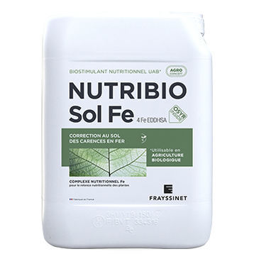 Organisches Biostimulans - NUTRIBIO SOL - FRAYSSINET - Spurenelemente / stark eisenhaltig / flüssig