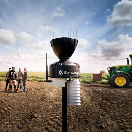 Niederschlag Wetterstation - Raincrop - SENCROP - Temperatur / Luftfeuchtigkeit / elektrisch