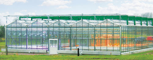 Mehrschiffiges Gewächshaus - Forschungsgewächshaus - Kräss GlasCon GmbH - experimental / Glas / mit Stahlstruktur