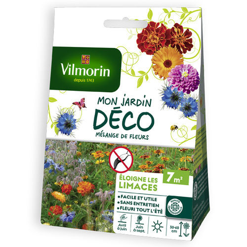 Blumensaat / Zweijährige Pflanze - Vilmorin Jardin (Vilmorin Garden/ VDB) - Farbmischung / für Garten / Gemüsegarten