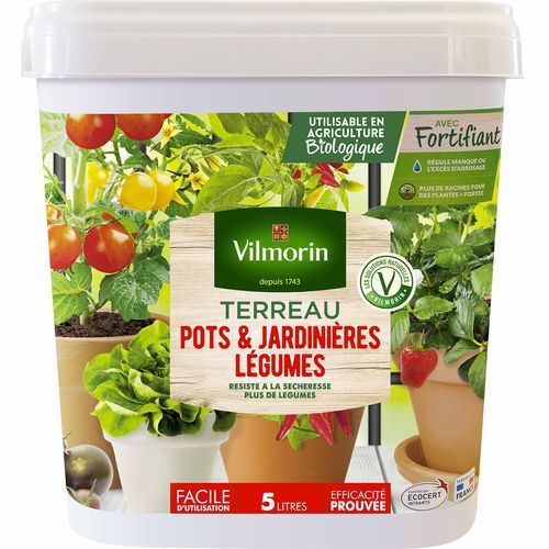 Torf-Anzuchtsubstrat - Vilmorin Jardin (Vilmorin Garden/ VDB) - Nährboden / für biologische Landwirtschaft