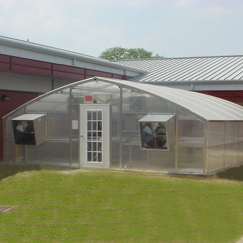 Eintunneliges Gewächshaus - Educator - Atlas Manufacturing Inc - Kunststoff
