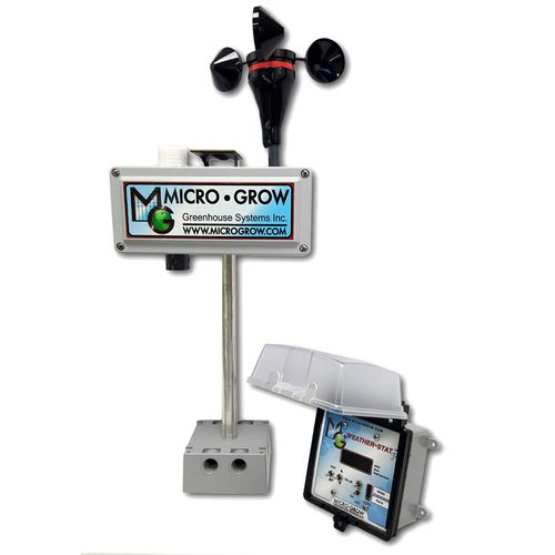 Windgeschwindigkeits-Wetterstation - WEATHERSTAT - Micro Grow Greenhouse Systems/MicroCool Fog Systems - automatisch