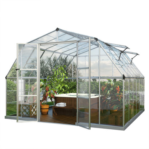 Einkuppeliges Gewächshaus - Americana™ - Poly-Tex Inc - für Hobbygärten / Glas / permanent