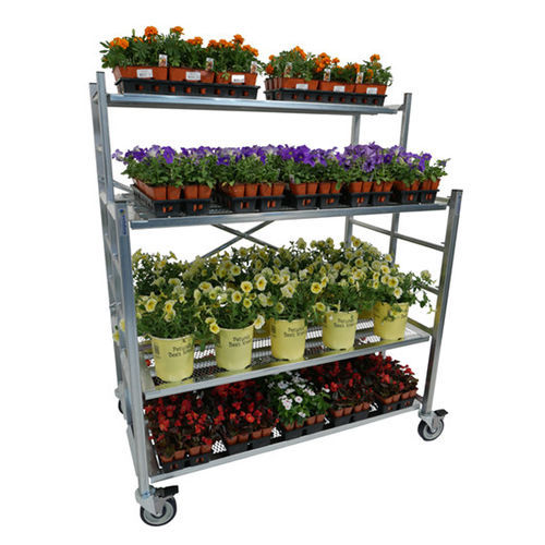 Vitrinen-Regalsystem - PX4033 Series - Poly-Tex Inc - galvanisiertem Stahl