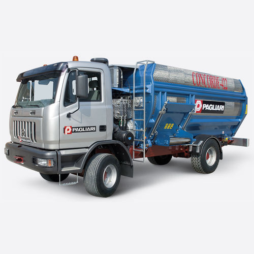Horizontaler Mischer - SI - AL.PA.CAR Srl - mit Eigenantrieb