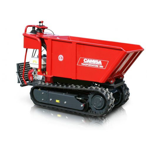 Selbstladender Mini-Dumper - TP 580 - CAMISA F.LLI Roberto e Massimo & C. Snc - Fronthochkipper / auf Raupen / Benzin