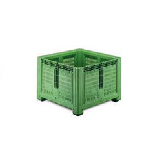 Kunststoffkiste - 1285 F - CAPP-PLAST Srl - perforiert / Lager / für Transport