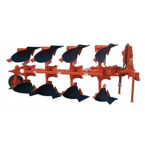 Pflug mit Tülle - Hunter Series - CMA Macchine Agricole Srl - angebaut / mit Hydraulikregelung / mit variabler Breite