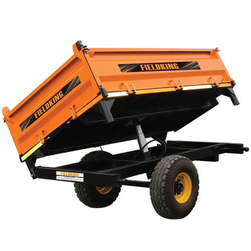 Anhänger zum Kippen - FKAT2WT-E series - FIELDKING, INDIA - einachsig / Landwirtschaft / 8 t