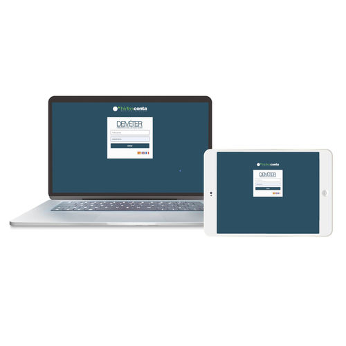 Management-Software - Demeter  - HIDROCONTA S.A. - Datenansicht / Bewässerung / Echtzeit