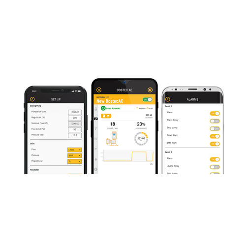 Mobile App / Überwachung - Dostec AC - ITC S.L. - Bewässerung / Echtzeit