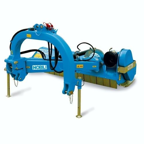 Hinten montiertes horizontales Mulchgerät - TBE-TBE-S serie 102 - NOBILI SpA - Costr.Meccaniche per l'Agricoltura - abgesetzt / Messer / für Straßenränder