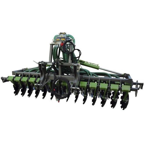 Angebaute Kurzscheibenegge - LKB350-400 - MAINARDI - zweiteilig / mit Hydraulikregelung / zusammenklappbar