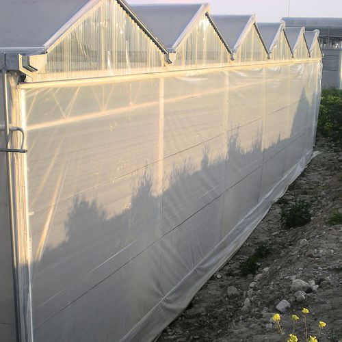 Mehrkuppeliges Gewächshaus - TERMOLUX - Artigianfer SRL - Kunststoff / Glas / mit Rinne