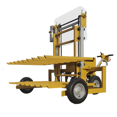 Topf-Transportwagen - CPF 21 - Moirano costruzioni meccaniche srl - 2 Ebenen / Metall / motorisiert