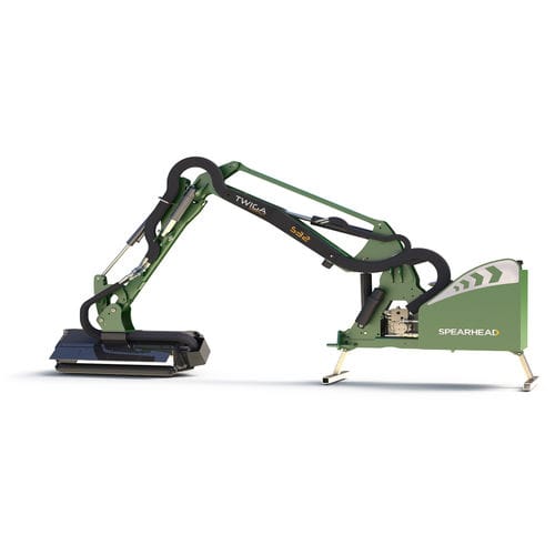 Angebauter hydraulischer Freischneider - TWIGA series - Spearhead - Schlegel / Scheiben / mit Mähbalken