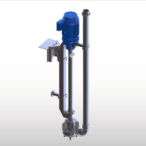 Pumpe mit Häcksler - VPH series - SAVECO - Schlamm / elektrisch / vertikal