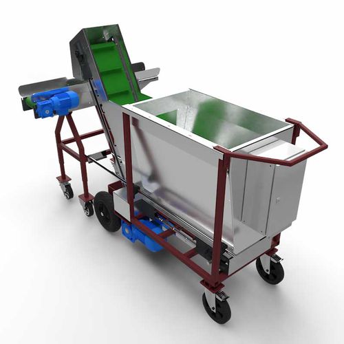 Mobiler Substratmischer - HETO B.V. - automatisch / mit Verteiler