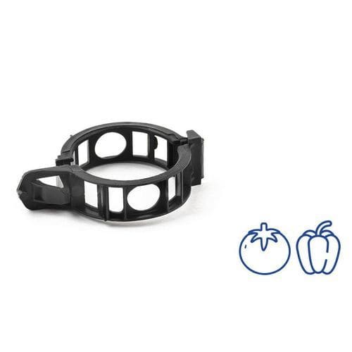 Kunststoff-Stützclip - 300115BK - Simonetti Adamo S.R.L. - für Tomaten / für Paprikaschoten / 25 mm