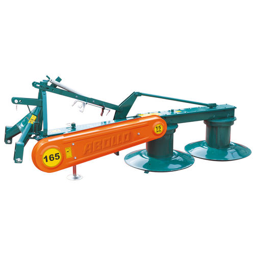 Anbaumähwerk - TY-DM series - ABOLLO AGRICULTUAL MACHINERY CO. - Trommel / mit 6 Klingen / Gras