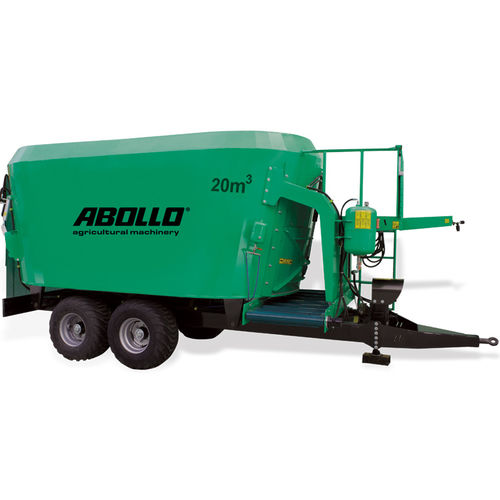 Viehfutter-Futtermischer - TY-FM series - ABOLLO AGRICULTUAL MACHINERY CO. - horizontal / gezogen / Einschnecke