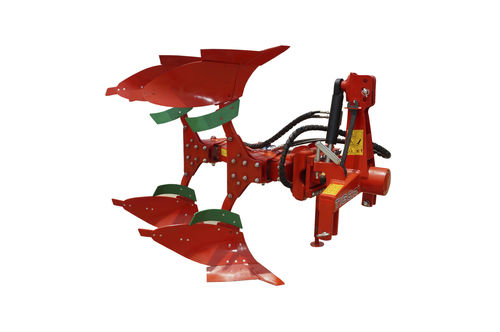 Pflug mit Tülle - RM SERIES - GANESH AGRO EQUIPMENTS - angebaut / volldrehend / mit Hydraulikregelung