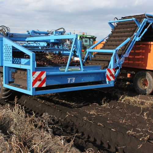 Kartoffelroder - T3 - Standen Engineering - gezogen / 2 Reihen / Entblätterer