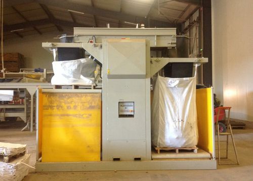 Kistenfüller für Big-Bag - JETFILL - Tong Engineering - für Gemüse / stationär / Durchlauf