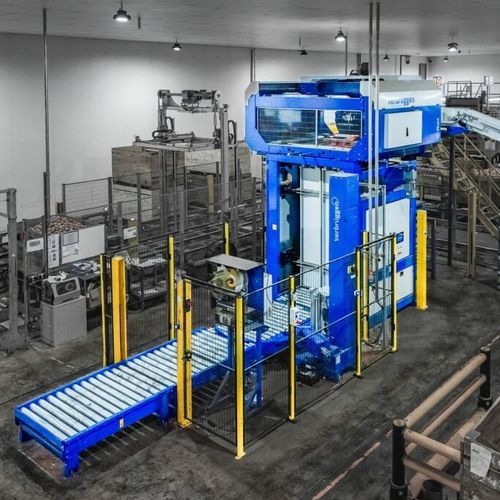 Palettierer für Säcke - Tong Engineering - für Kisten / für Obstkisten