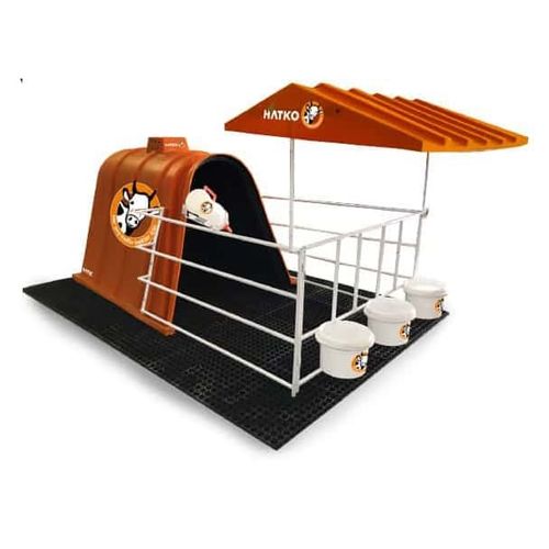 Hütte für Zuchtzwecke - Hatko - für Kälber / kollektiv / Kunststoff