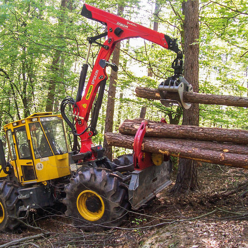 Forstkran mit Gelenkausleger - M Series - EPSILON Kran GmbH