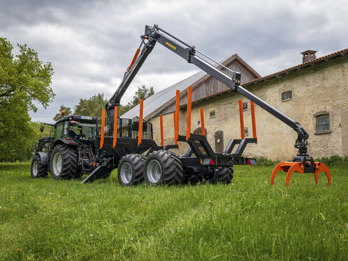 Ladewagen - 16T1 - BMF - 2-Achsen / für Forstwirtschaft / 16 t