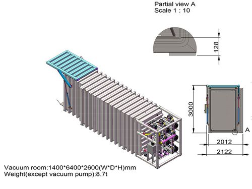Kühler für Blumen - Next Gen 6SP | Refurbished - Pack TTI  / Weber Cooling - Vakuum / für Europalette