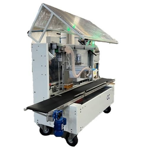 Erntemaschine für den vertikalen Anbau - EazyCut 400 - Pack TTI  / Weber Cooling - Gemüse / elektrisch / mit Bandförderer