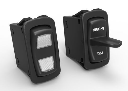 Wippschalter - L-SERIES - Carling Technologies Ltd. - IP67 / Wärmewiderstand / schwingungsresistent