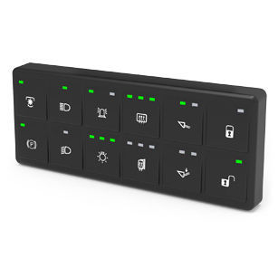 Wippschalter - UKP-SERIES - Carling Technologies Ltd. - für Beleuchtung / IP67 / schwingungsresistent