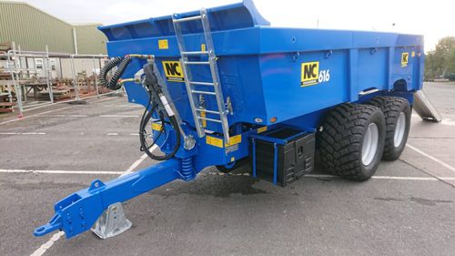Kippanhänger - 600 Series  - NC Engineering Ltd. - Tandem / Landwirtschaft / 10 t