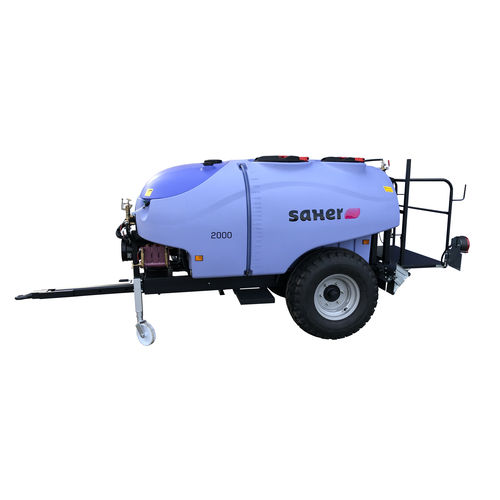 Gezogenes Sprühgerät - Saher Maquinaria Agricola - für Obstbau / für Weinbau / mit Membranpumpe