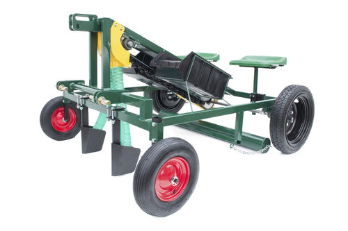 Knoblauch-Einzelkornsämaschine - MGP-2R - Garmach - 2 Reihen / mit Dreipunktanbau / Zwiebel