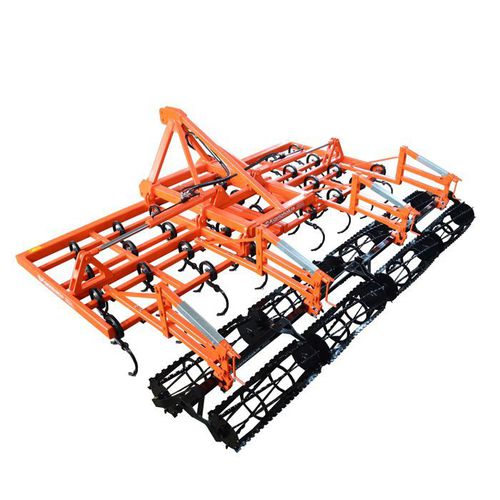 Angebauter Grubber - KP series - Kariotakis - mit Rolle / mit Dreipunktanbau / zusammenklappbar
