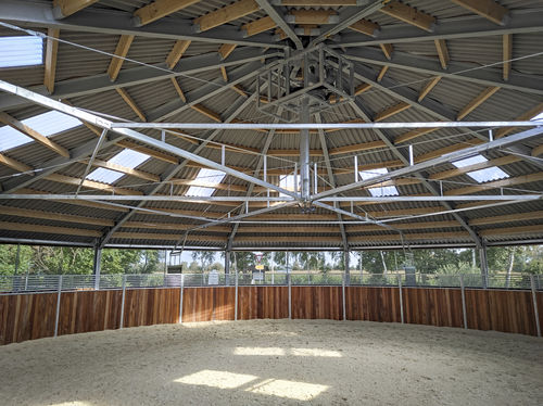 Hallen-Pferdeführanlage - Kraft