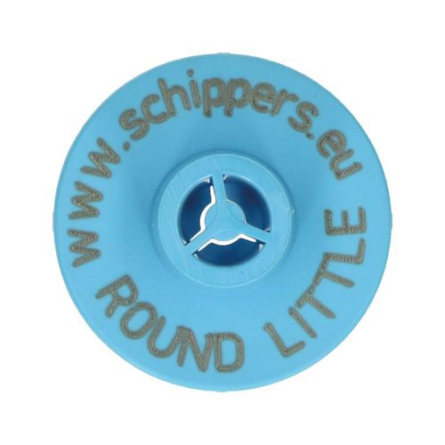 Ohrmarke für Schweine - 0409829BLU-100 - Schippers - Kunststoff / zweiteilig