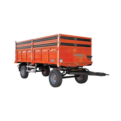 Anhänger zum Kippen - CT / C / 4 - Caselli Trailer - 2-Achsen / Landwirtschaft / 4 t