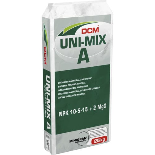 Organischer Dünger - UNI-MIX A - Dcm - NPK / stark magnesiumhaltig / Granulat