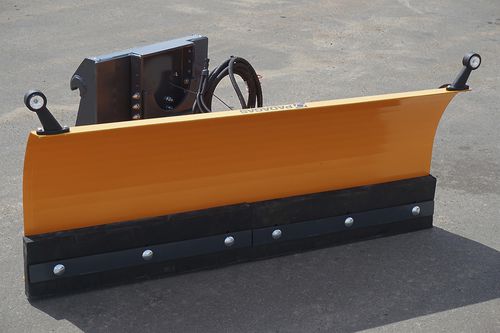 Gerader Schneeschild - SSV-L - PADAGAS - mit Hydraulikregelung / Traktorfront mit 3-Punkte-Verbindung / mit Gummischaber