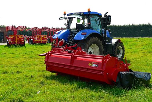 Hinten montiertes Mähwerk - KM-300L - Keltec Engineering - Scheiben / mit Aufbereiter / Zapfwellen