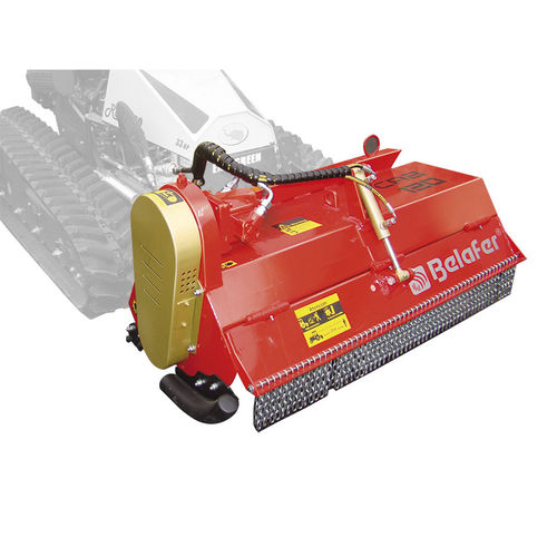 Angebautes horizontales Mulchgerät - SC/SPC Series - Belafer - Hammer / für Forstwirtschaft / Zapfwellen